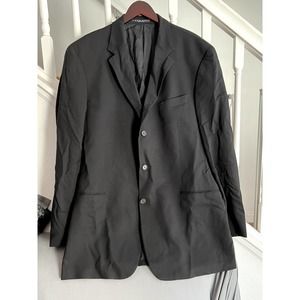 Hugo Boss Einstein Wool Black Blazer 44L
